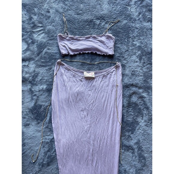 Lined Skirt Set - Lavender Size M - Picture 7 of 7